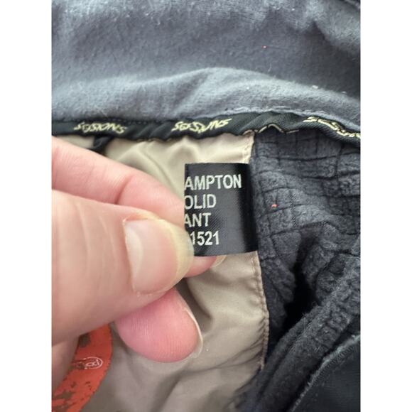 Sessions Hampton Winter Sport Pants Large Black RECCO Snowboard Ski Waterproof - Picture 16 of 16